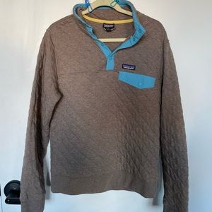 Quilted Patagonia Pull Over